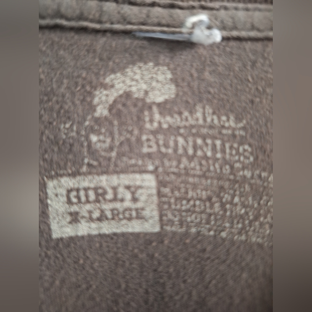 Scoop neck T-shirt Girlie XL bunnies - Picture 4 of 4